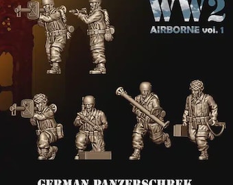 Panzerschreck Teams - JOD WW2 - German Airborne FALLSCHIRMJÄGER