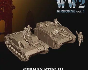 STUG III - JoD WW2 - German Airborne FALLSCHIRMJÄGER