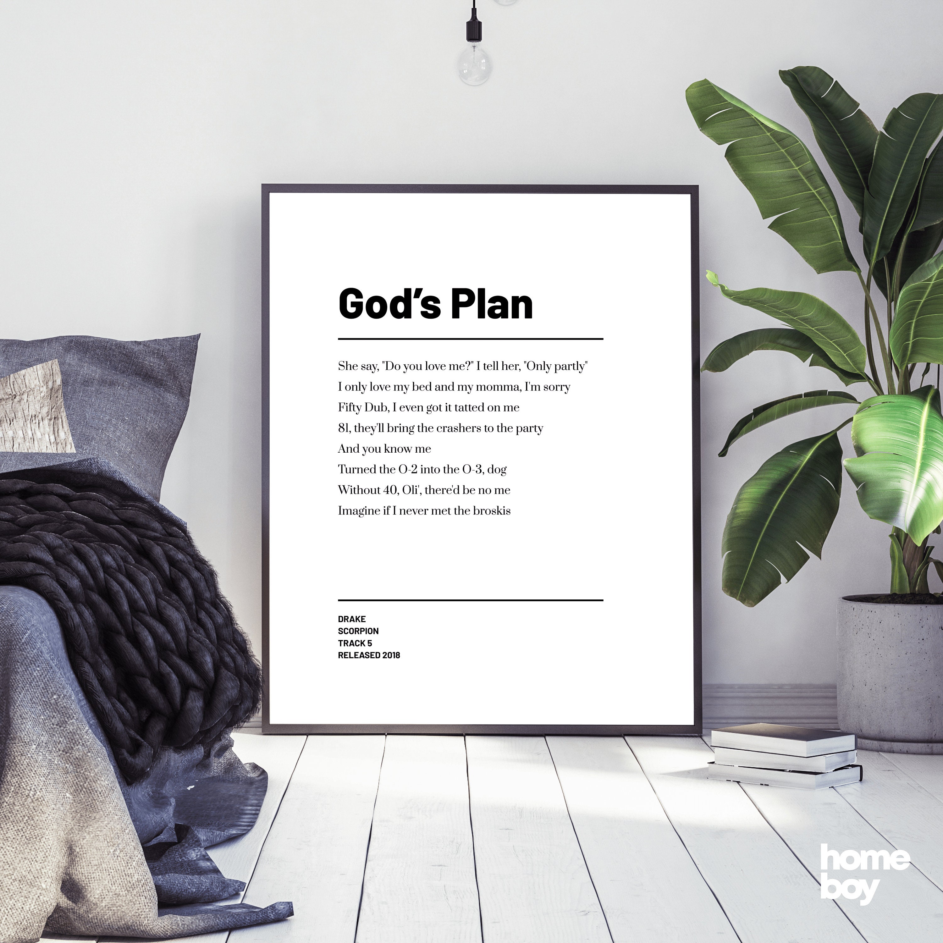 Lyrics For Gods Plan