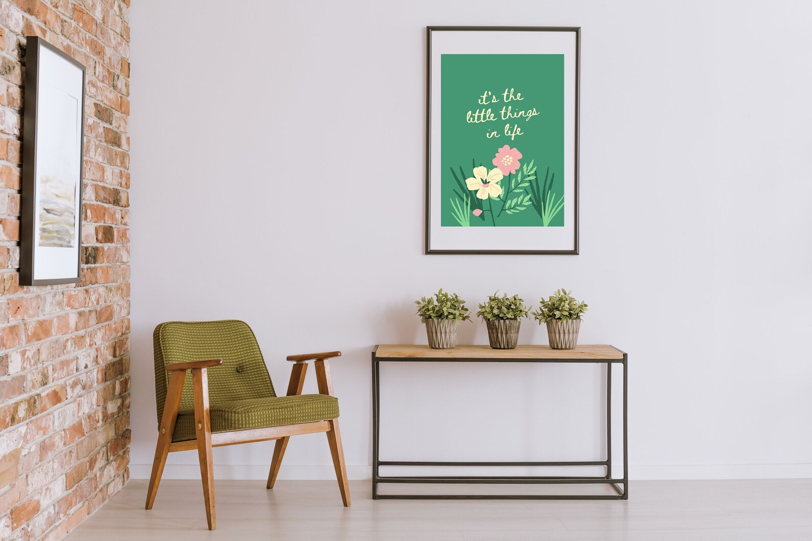 The little things inspirational quotes wall sayings | Etsy