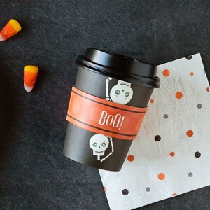 Vintage Halloween Cozy Cup Halloween Party Décor Costume Party Ideas Halloween Party Cups Halloween Tableware Halloween Tablescape image 1