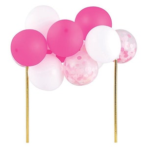 Balloon Cake Topper - Dessert Table Ideas - Birthday Cake Topper - Cake Topper