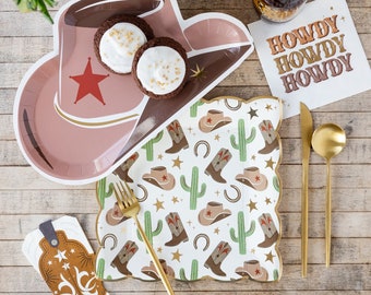 Cowboy Party Collection - Rodeo Birthday Ideas - Western-Themed Party - Western Baby Shower