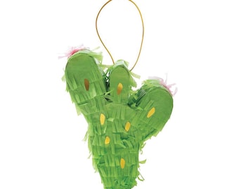 Cactus Petite Pinata - Decoraciones de fiesta fiesta - Últimas ideas de fiesta - Fiesta Baby Shower - Tema del Cinco de Mayo - Favores de fiesta de cactus