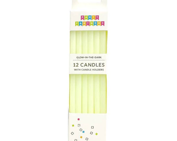 Glow in the Dark Candles - Birthday Candles -
