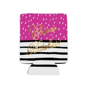 Cheers Bitches Insulated Can Cover, Bachelorette Party Favors - Cheers Bitches Zoozie, Bachelorette Party Supplies - Girls Weekend Favors