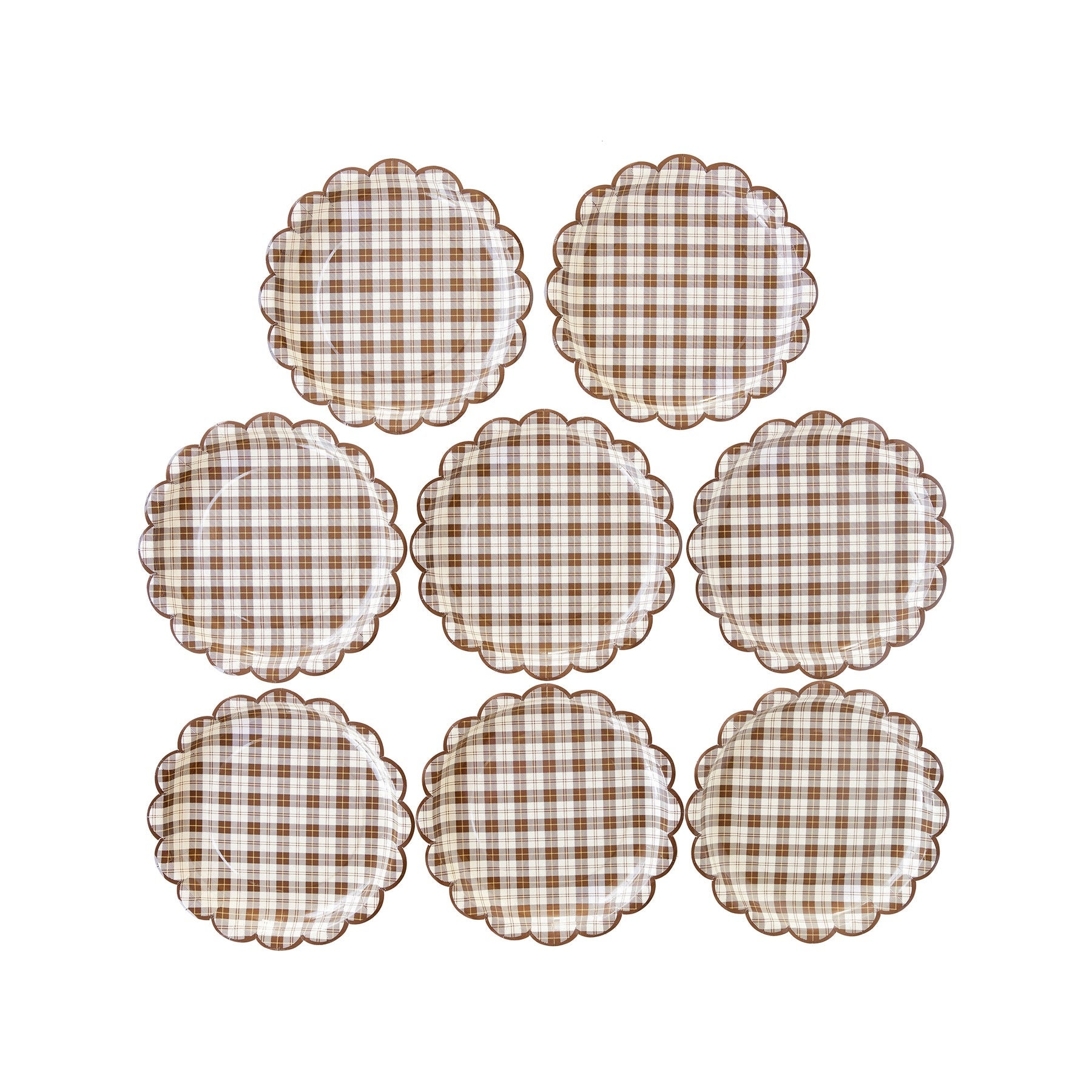 Thanksgiving Truthahn Pappteller & Servietten Set – 60-teilig, Herbstmotive, Für 20 Gäste