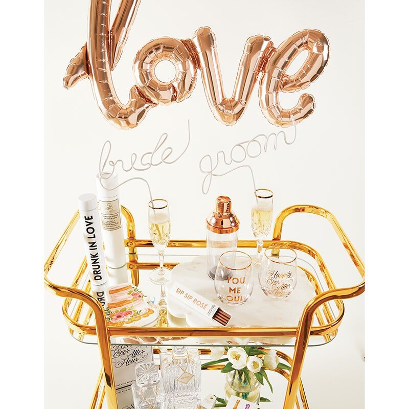 Bride Groom Word Straw Bachelorette Party D cor Bridal Shower Ideas