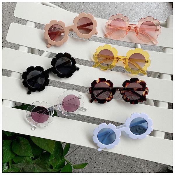 Flower Sunglasses Etsy