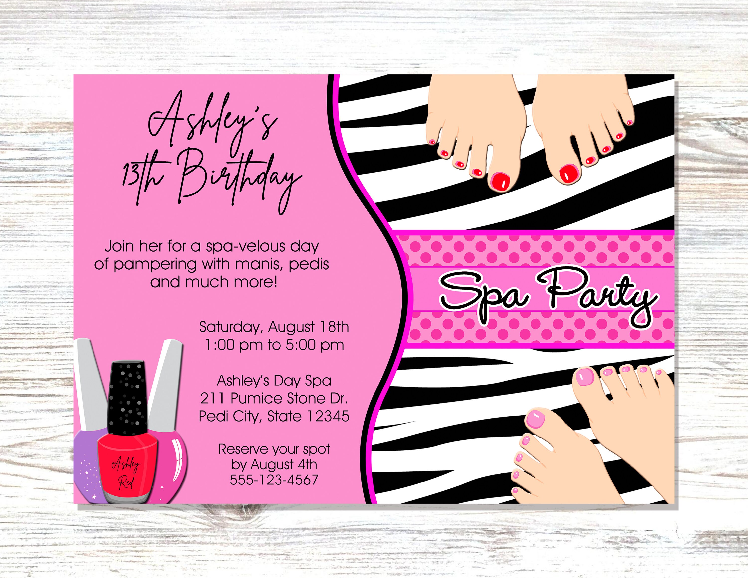 spa-party-invitations-spa-theme-birthday-spa-party-invites-spa