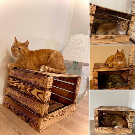 Cama para gato Cama para perros Cesta para gato Caja de frutas