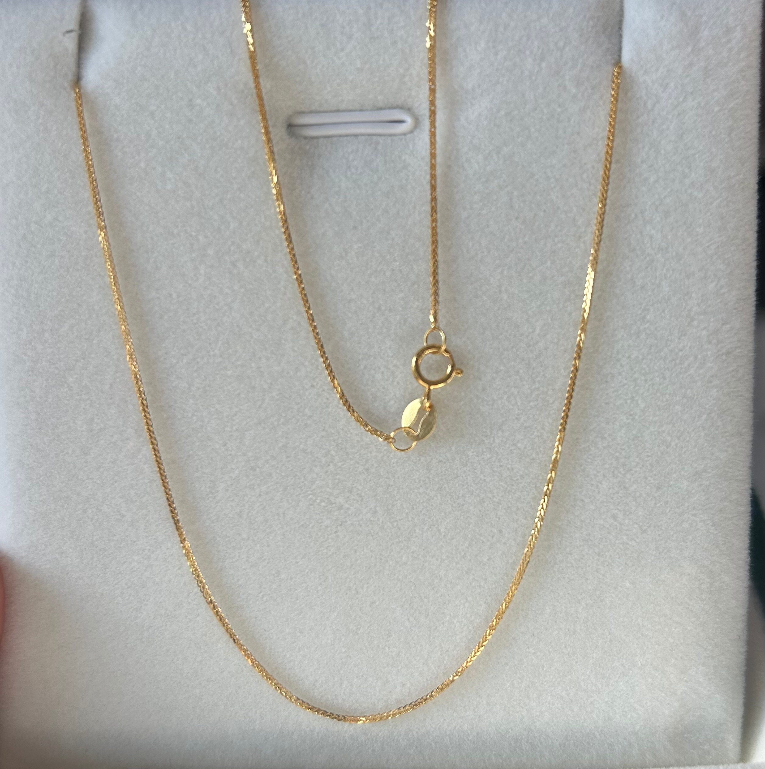 18k Gold Necklaces – AS29