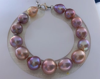 Bracciale Perle Di Fiume Masticate E Bracciale Rigido Rosa Dei Venti | Marlù Gioielli - Foto 9