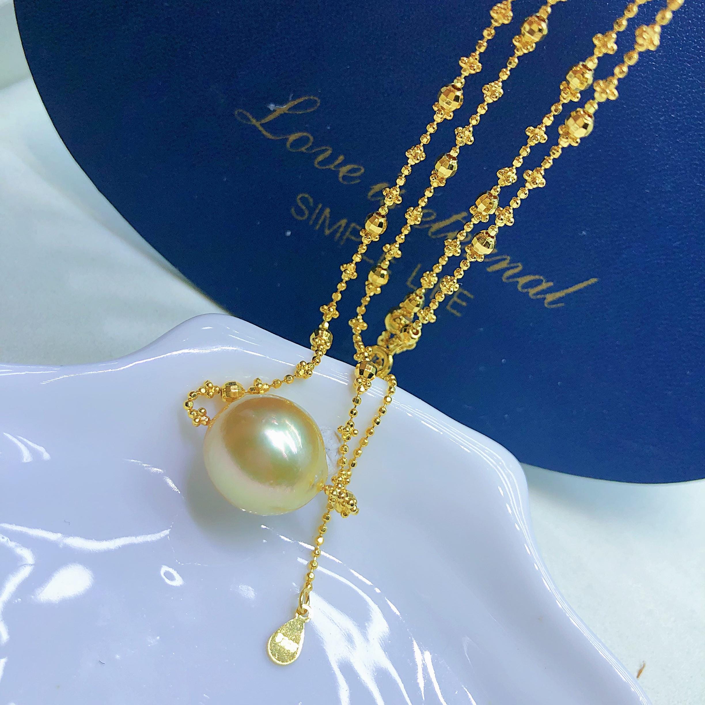 COLLANA Splendida Collana Di Perle Multicolori Rotonde Del - Foto 6