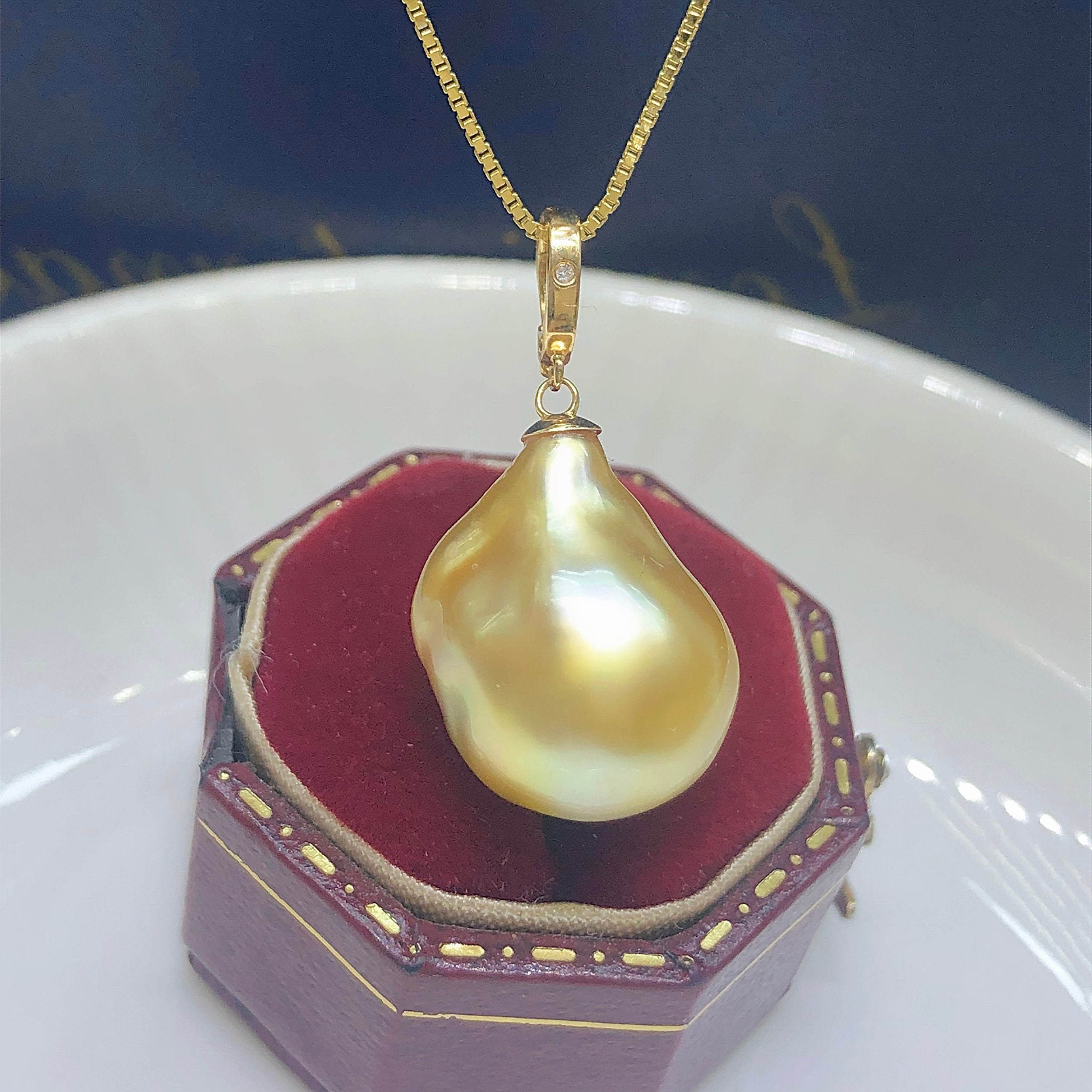 Anello Mimì Victoria In Oro Bianco Con Perla Barocca E Diamanti - Foto 4