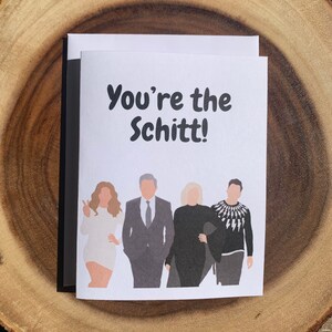 C'est vous le Schitt ! | Ruisseau Schitt | carte pour la fête des mères | Carte de fête des pères | carte d'anniversaire | Carte drôle