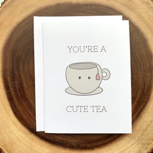 Vous êtes une mignonne, carte drôle de Saint-Valentin pour lui, elle, carte d’anniversaire pour petit ami ou petite amie, couple de blague mignon, idée cadeau drôle