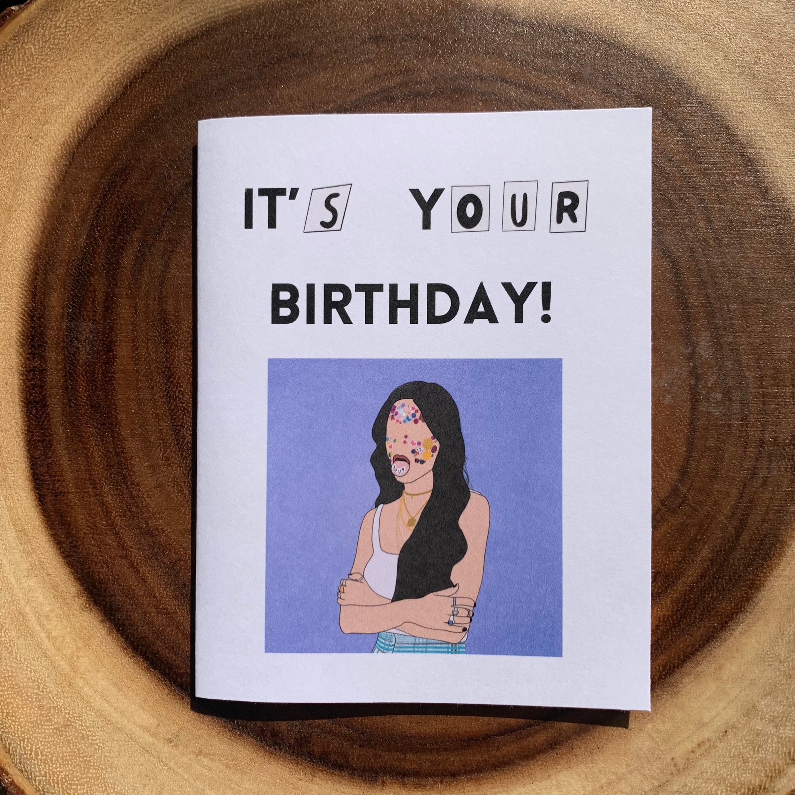 It'S yOUR Birthday Olivia Rodrigo Birthday Card Etsy