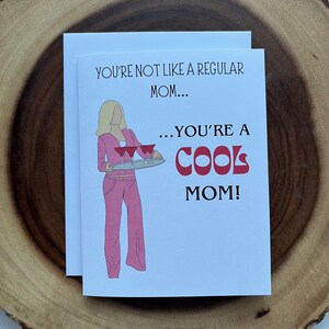 Cartes d'anniversaire méchantes pour maman, Je suis une maman COOL, carte d'anniversaire, carte de fête des mères, anniversaire, amour, idée cadeau d'anniversaire, drôle
