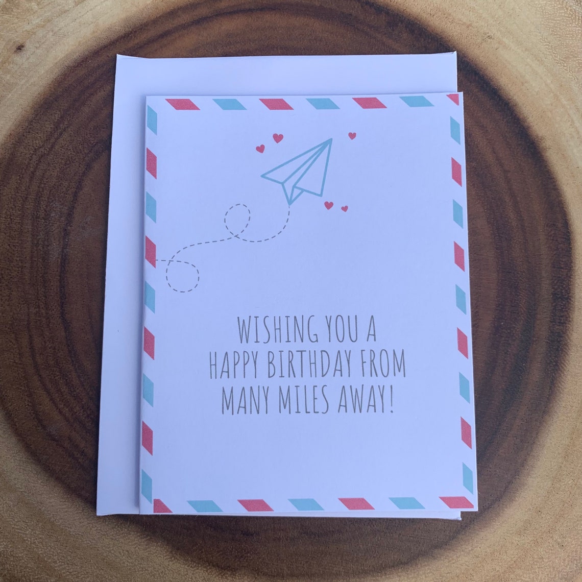 Long Distance Friendship & Couple Birthday Card Happy Etsy