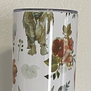 Personalized stainless steel double walled insulated Tumbler// straight wall skinny Tumbler