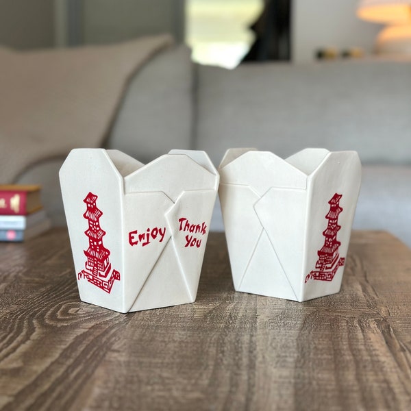 Chinese Take Out Box Etsy