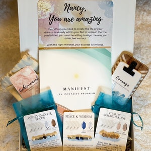 The Ultimate Manifesting Kit. Manifesting Journal. Vision Board Kit. Manifesting Bundle. Gift Basket. Journal Kit.