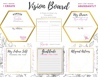 vision board template free download