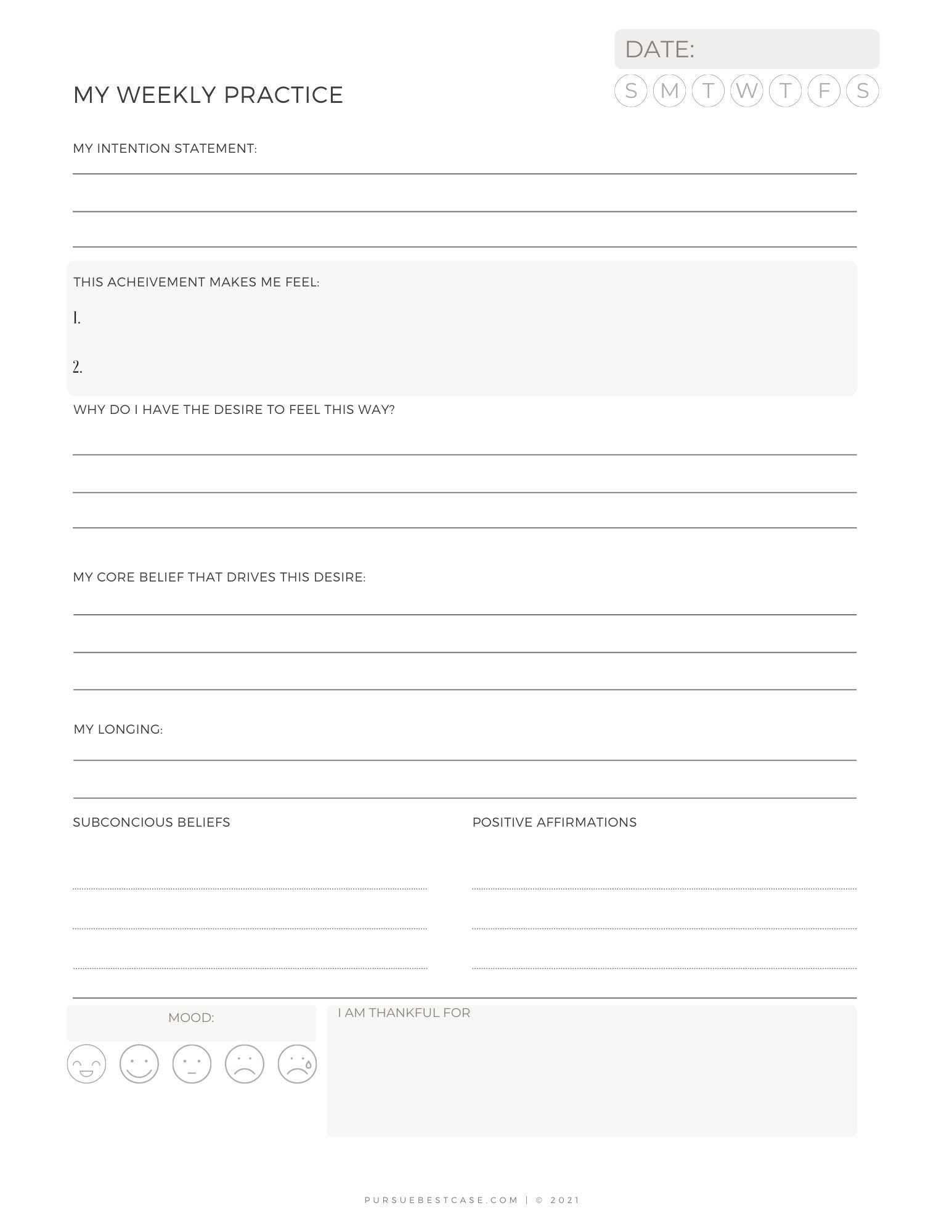 MANIFEST Digital Printable Journal and 4week Program. Manifesting MANIFEST Digital Printable Journal and 4week Program. Manifesting
