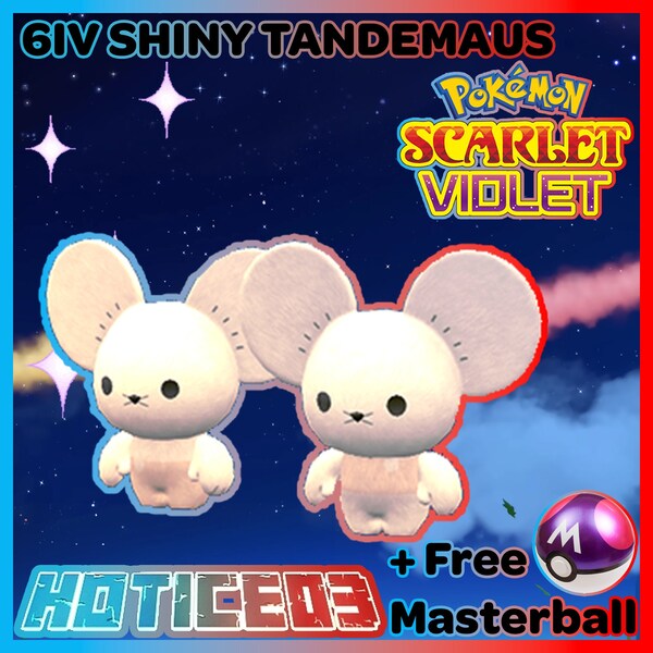 Shiny Tandemaus Etsy
