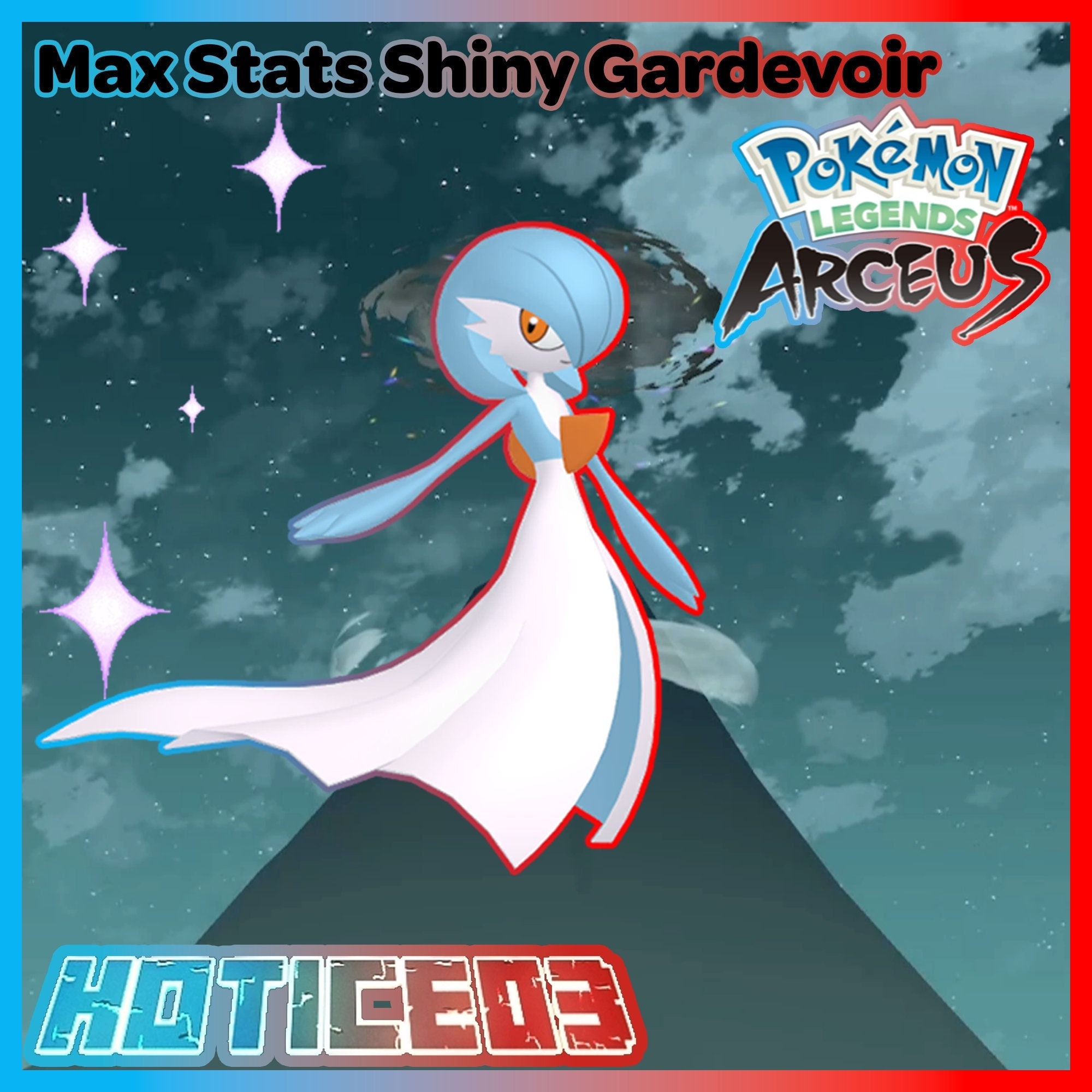 GARDEVOIR ✨ Ultra SHINY 6IV ✨ Pokemon SWORD and SHIELD lv100 EVs +MasterBall