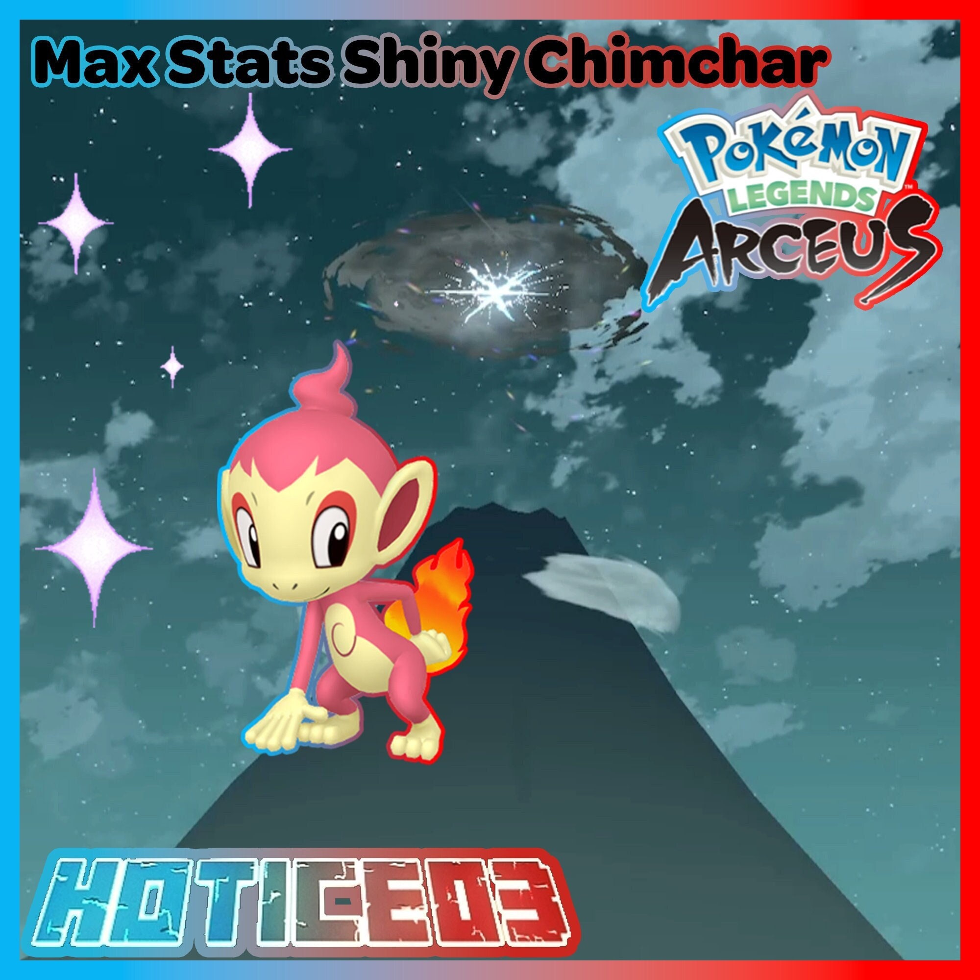 Pokemon Legends: Arceus Shiny Chimchar Max Stats - Etsy Australia