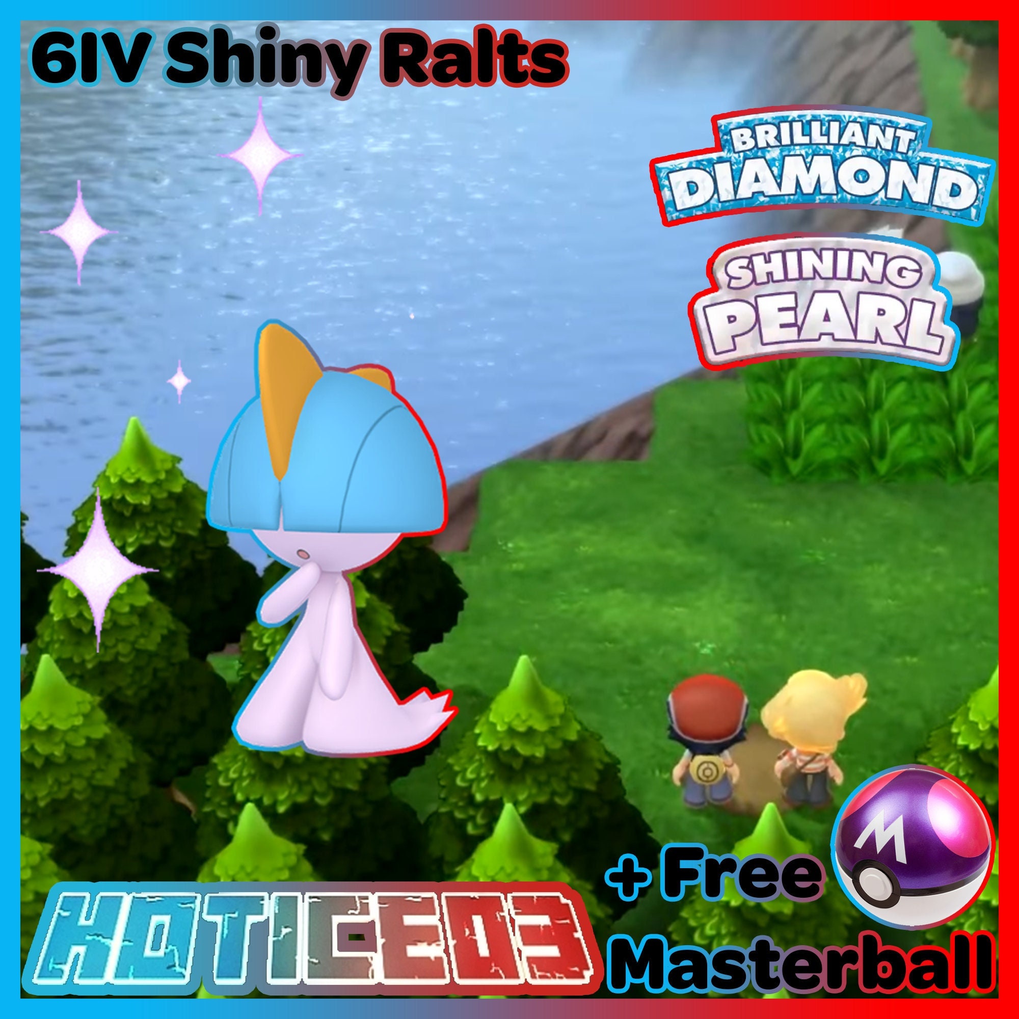 Pokemon Brilliant Diamond & Shining Pearl / Shiny Egg Ralts / -  Israel