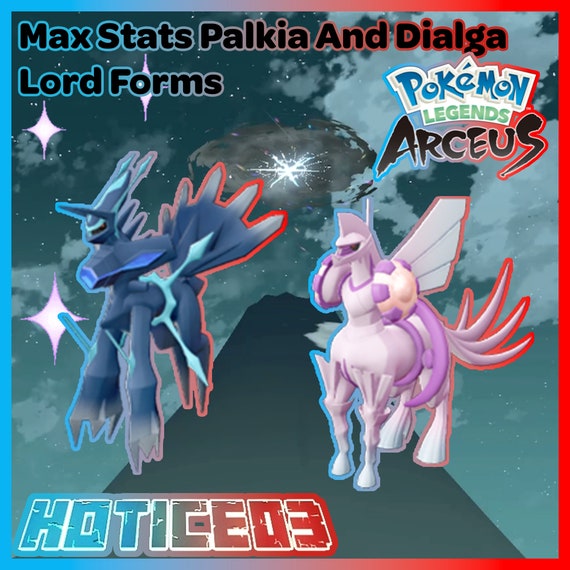 Pokémon Legends: Arceus - How to Change Forms for Dialga & Palkia