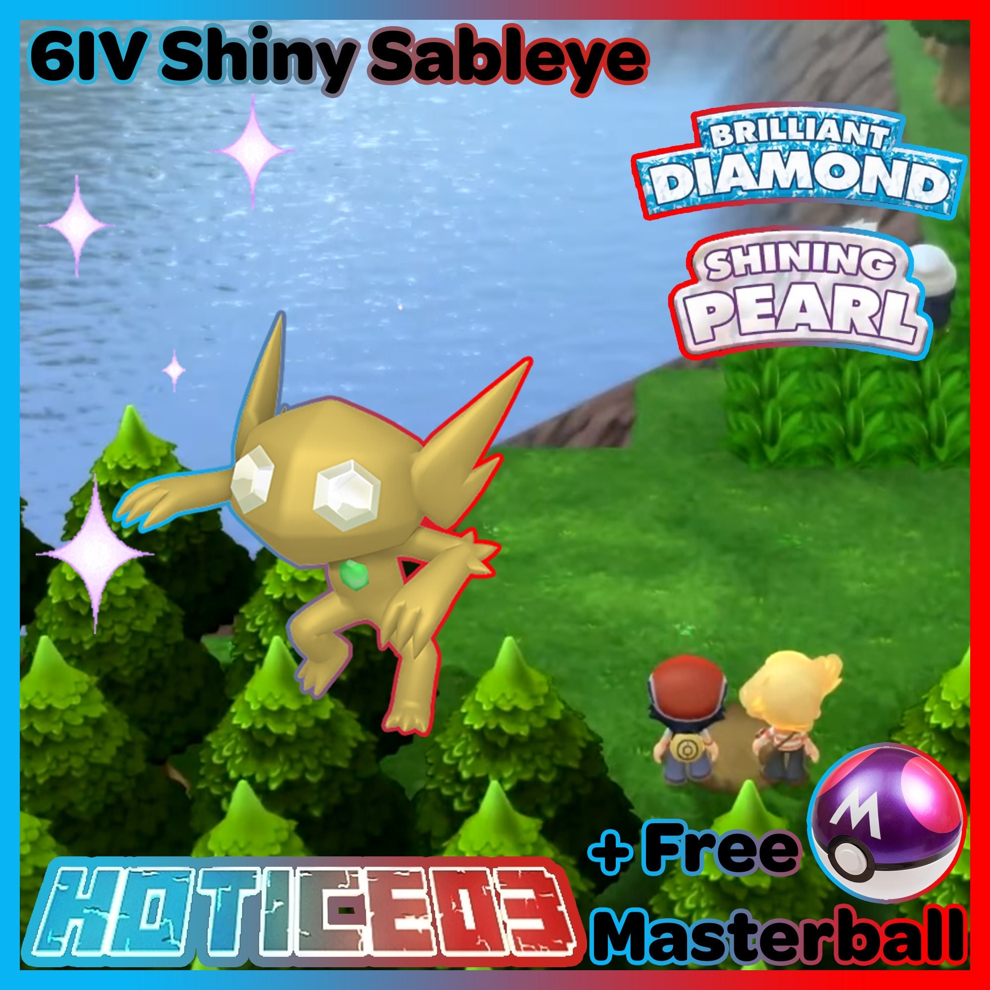 Shiny Gastly/Gengar 6IV - Pokemon X/Y OR/AS S/M US/UM Let's Go Sword/Shield