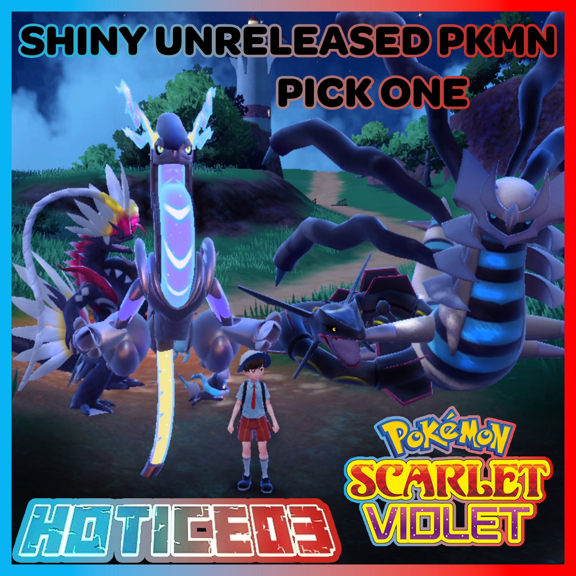 Pokémon Scarlet and Violet/ Rare Shiny Giratina/ 6IV / Level -  Hong  Kong