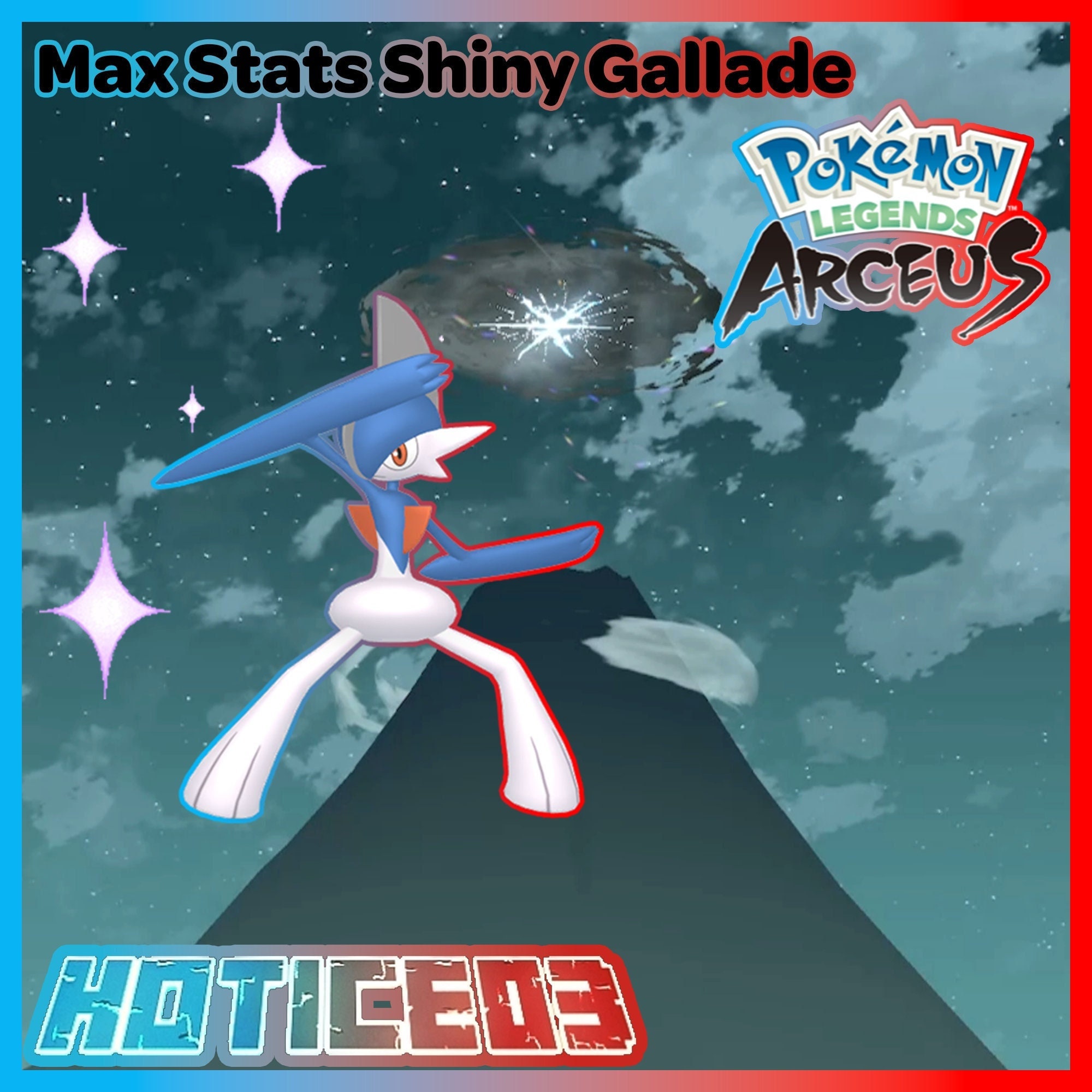 POKEMON Legends Arceus✨SHINY✨Alpha Gardevoir w/ MAX Stats