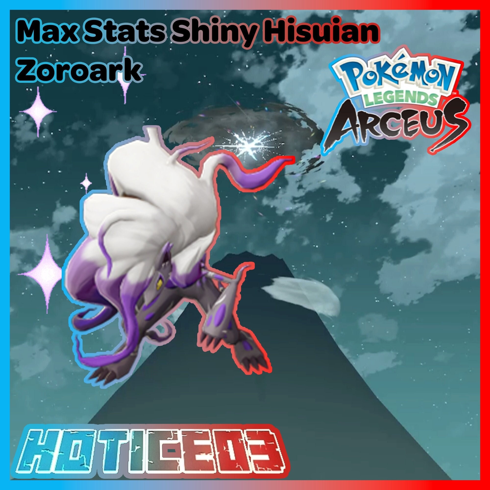 Pokemon Legends Arceus Hisuian Zoroark