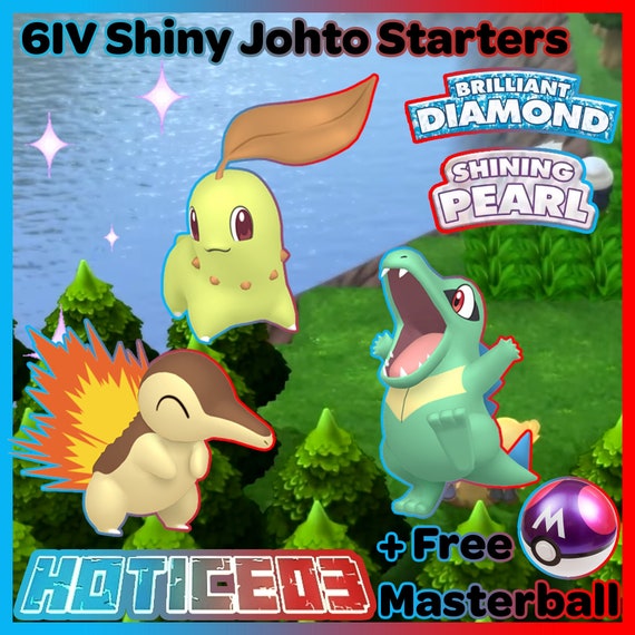 Starters Package (12x, 6IV, Shiny, Hidden Abilities) - Pokemon Brilliant  Diamond & Shining Pearl - Rawkhet Pokemon