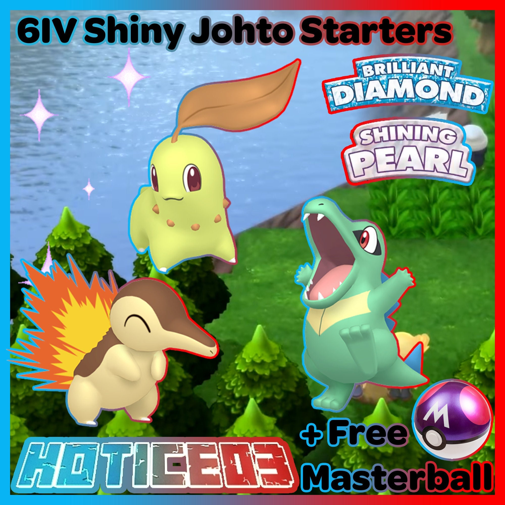 6IV Shiny Hoenn Starters Pokemon Brilliant Diamond Shining -  Israel