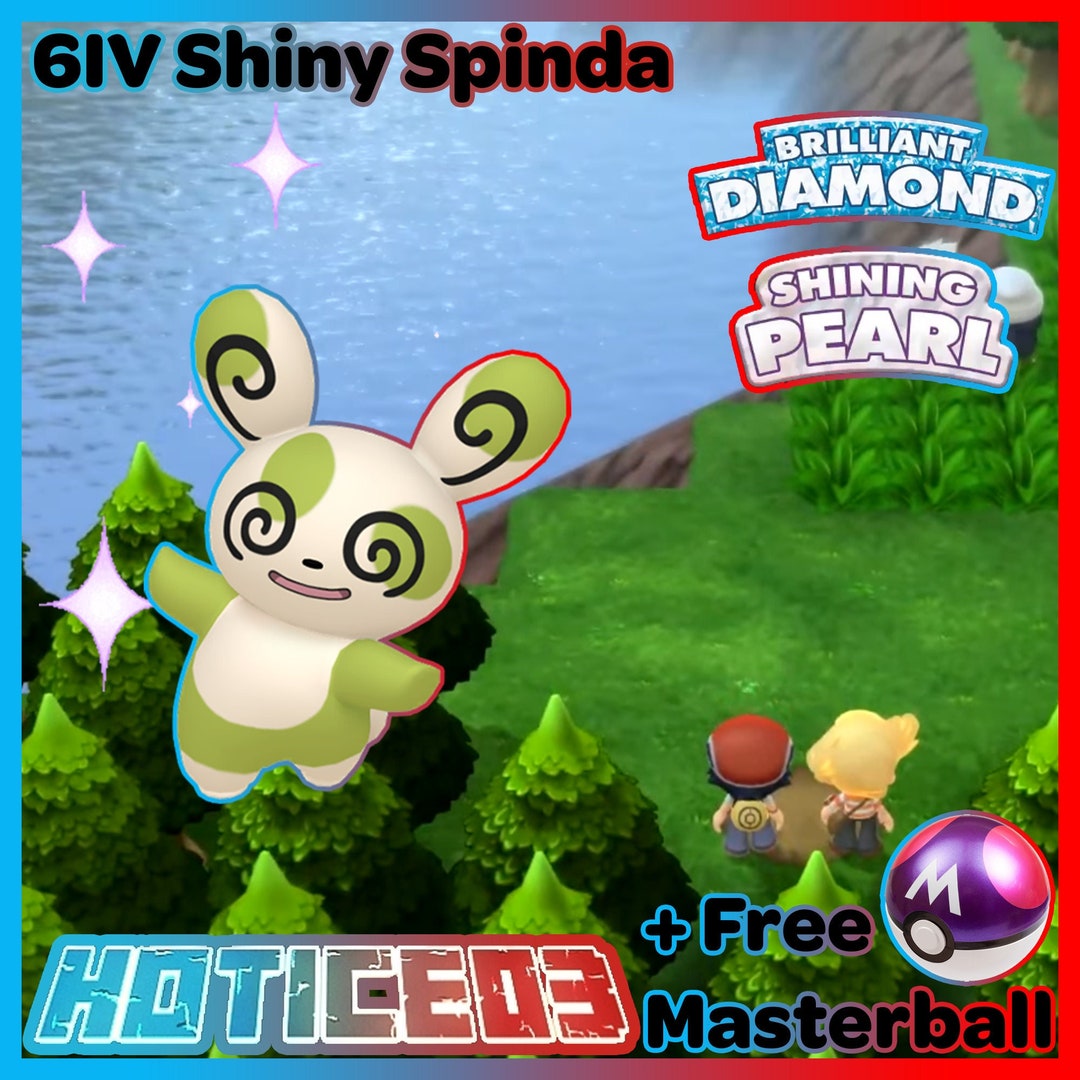 Shiny Pokemon Games Wii Gen Remakes 6IV Shiny Spinda Pokemon