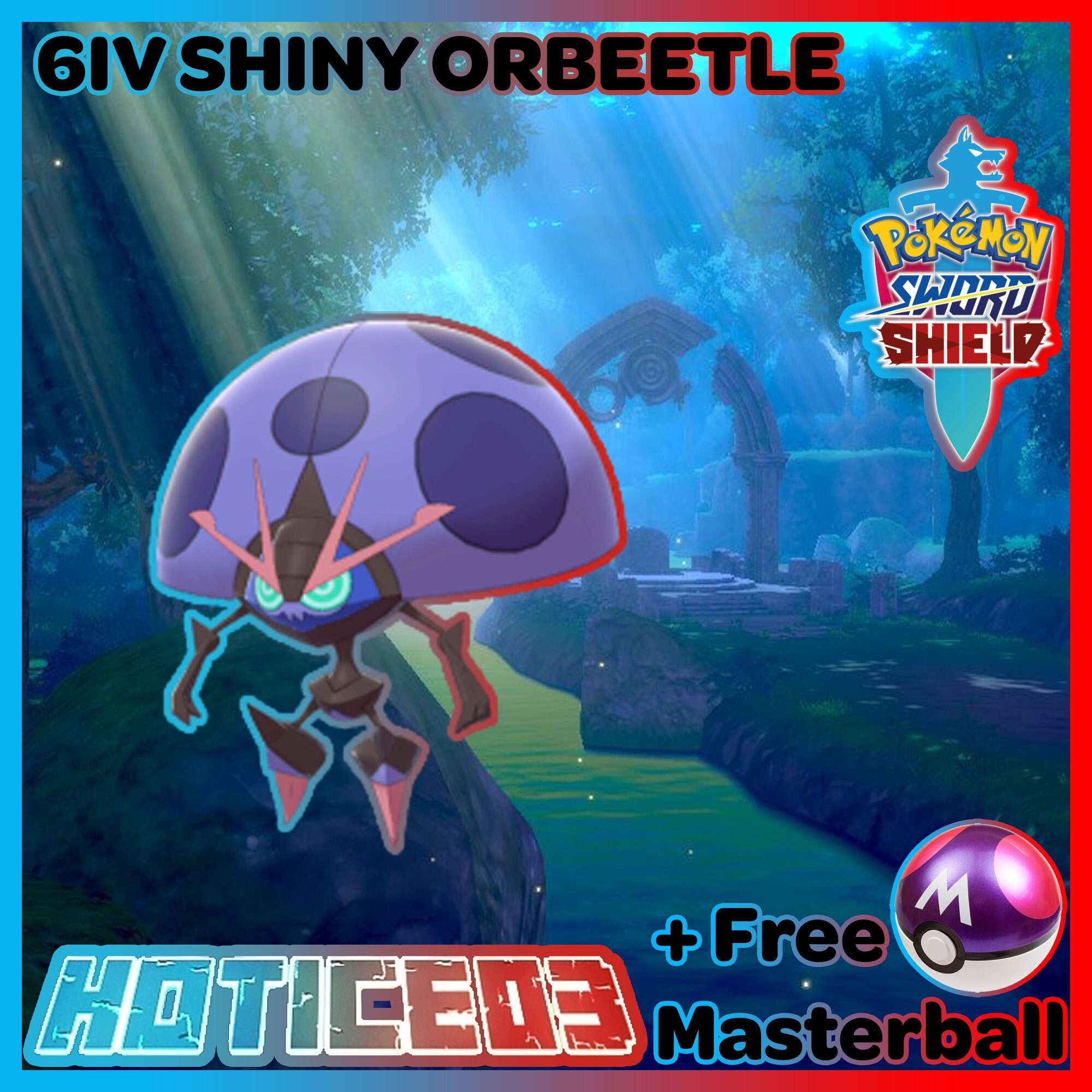 ✨ Shiny Celesteela ✨ Legendary Pokemon Sword and Shield Perfect IV Pokémon