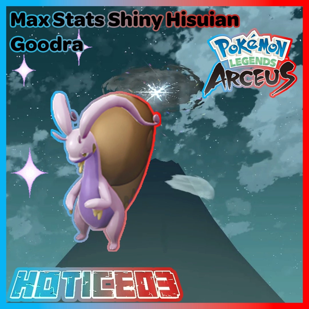 Shiny Goodra Alpha Best Stats // Pokemon Legends: Arceus 