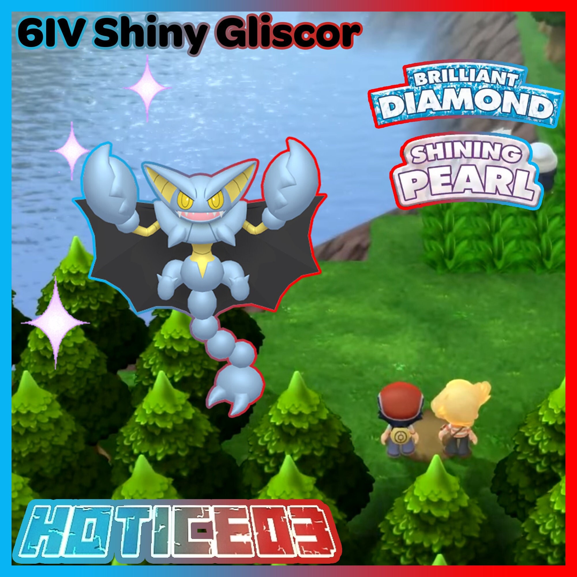 ✨ SHINY ✨ PALKIA 6IV Pokemon Brilliant Diamond Shining Pearl FAST TRADE