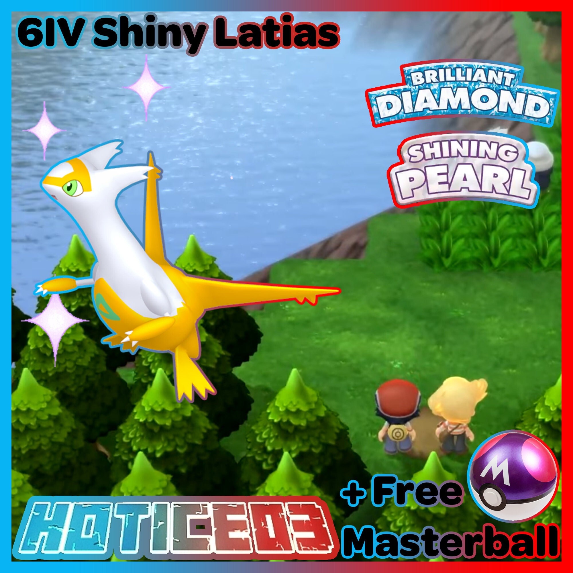 ✨ SHINY ✨ DEOXYS LEVEL 1 6IV Pokemon Brilliant Diamond Shining Pearl FAST  TRADE