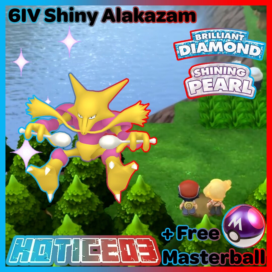 Shiny Alakazam / Pokémon Brilliant Diamond and Shining Pearl