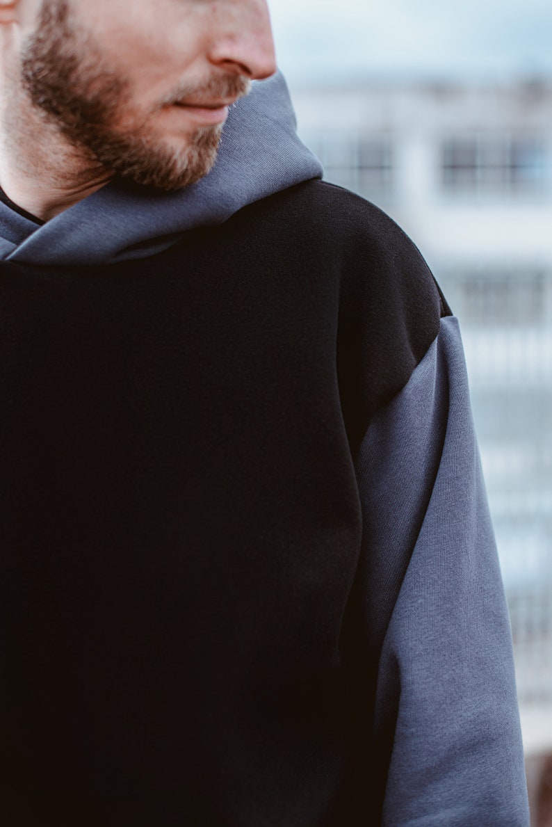 Men's Hoodie Sewing Pattern PDF Printable Hoodie Pattern Etsy