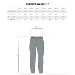 Child Sweatpants With Pockets Sewing Pattern, PDF Printable Jogger for ...