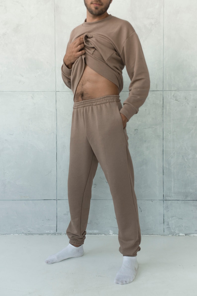 Mens sweatpants, Joggers pants for men, Sweatpants pdf pattern, Men pants PDF pattern, pdf sewing pattern for men, Mens Trousers pattern image 2