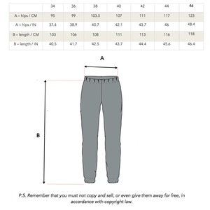 Mens sweatpants, Joggers pants for men, Sweatpants pdf pattern, Men pants PDF pattern, pdf sewing pattern for men, Mens Trousers pattern image 7